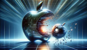 Apple schnappt sich Tech. © Trending Topics / Dall-E