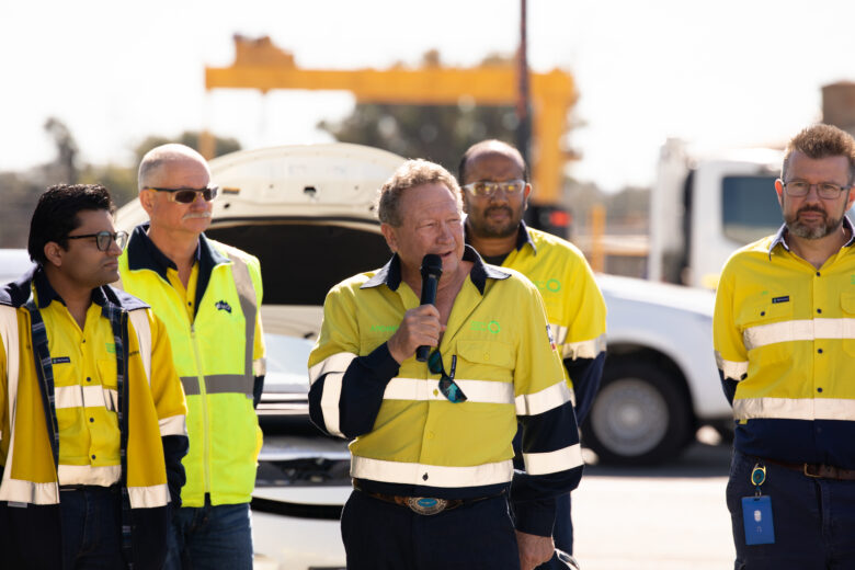 Unternehmer und Multimilliaardär Andrew Forrest. © Fortescue