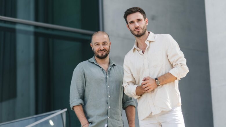 Adrian Wons, Gründer und CEO Senken und Djamel Mekibes, CPO und Mitgründer Senken. © Hannes Thun/Senken