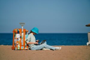 Daten-Surfen am Strand. © Anastasia Nelen auf Unsplash