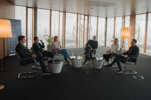 Diskussionsrunde zum Top-Thema Nachhaltigkeit in Startups. © Erste Bank