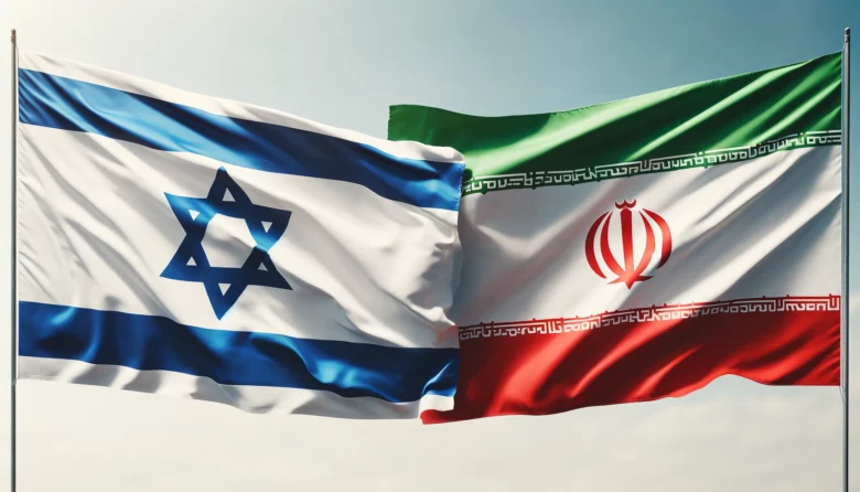 Israels und Irans Fahnen. © Dall-E / Trending Topics