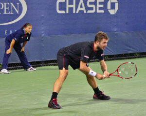 Tennis-Ass Stanislas Wawrinka. © Steven Pisano (CC BY 2.0 DEED)