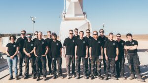 Das HyImpulse-Team vor dem Raketenstart in Australien © HyImpulse