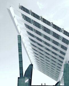 PV-Panel von unten. © David Cristian