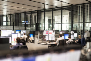 Der neue Handelssaal im Deutsche Bank Campus, © Mario Andreya / Deutsche Bank AG