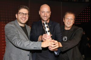 Matthias Jungblut, Wawrzinek Stefan und Alberto Zamora von osapiens. © osapiens