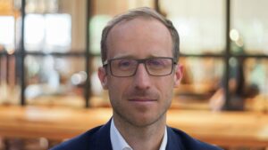 Dominic Weiss, ab 1. Jänner 2025 neuer Geschäftsführer der Wirtschaftsagentur Wien. © UIV/Benjamin Wehr