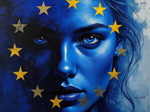 Europa. © Grok-2 / Flux 1