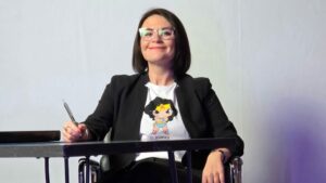 Carina Zehetmaier ist Co-CEO und Co-Founderin und führt das Startup gemeinsam mit Gabriele Bolek-Fügl (Co-CEO) und Chris Derwein (CTO). © PaiperOne