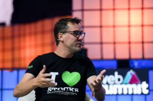 Yoni Assia, Co-founder and CEO von eToro. © Harry Murphy/Web Summit via Sportsfile