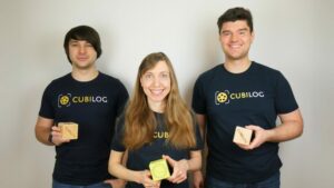 Das Cubilog-Gründerteam (v.l.n.r.): Daniel Stojnic, Carina Fröhlich und Andreas Gradinger. © Cubilog