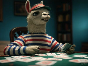 Llama beim Schummeln erwischt. © Trending Topics via Grok