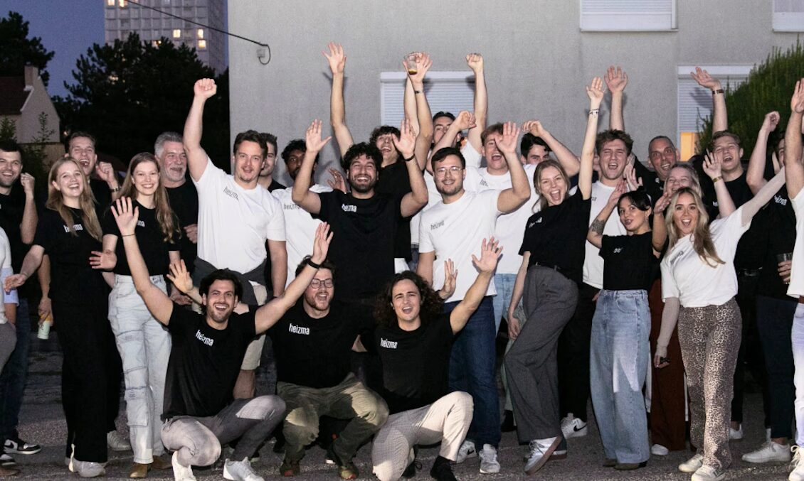 Das Heizma-Team jubelt. © Heizma