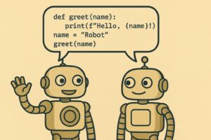 Roboter reden miteinander. © Trending Topics via GPT-4o