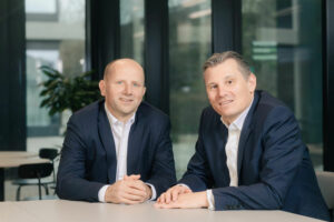 Hawk-Gründer Tobias Schweiger und Wolfgang Berner. © Hawk
