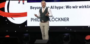 Philipp Glöckner auf der OMR. © OMR