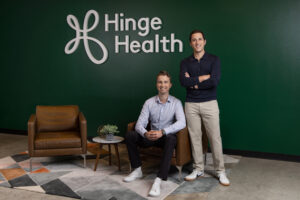 Daniel Perez und Gabriel Mecklenburg gründeten Hinge Health im Jahr 2014. © Hinge Health