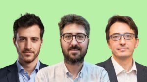 Drei Italiener haben ReportAId gegründet: Claudio Caletti (CTO), Giuseppe Faraci (CEO) und Luca Foresti (Chairman). © ReportAId