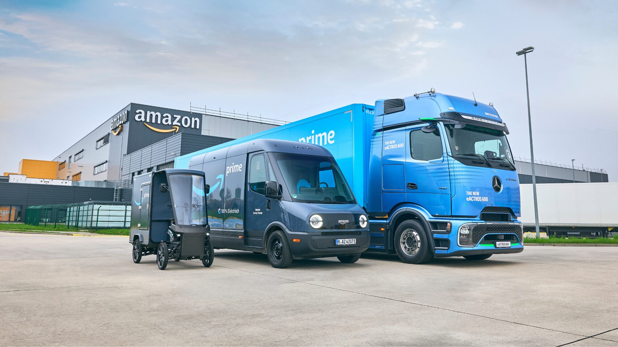 Die Amazon E-Flotte. © Amazon