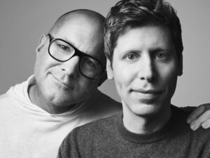 John Ive und Sam Altman. © OpenAI