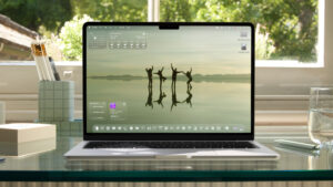 Liquid Glass am MacBook. © Apple