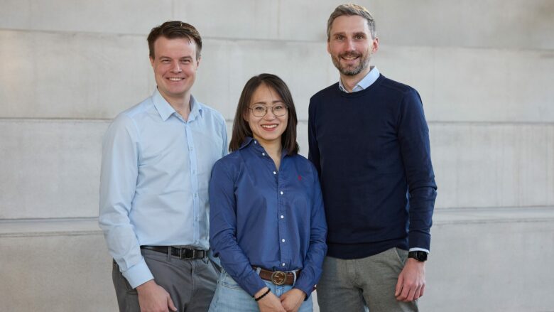 Alexander Pöhler, Xiaojun Yan und Markus Dalecki von Assemblean. © Assemblean