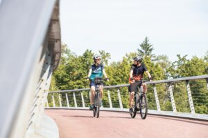 Mitarbeiter:innen am FIRMENRADL. © Intersport/ Firmenradl.at