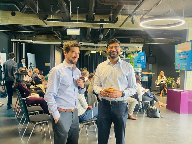 TEB-Co-Founders Rahul and Daniel. © The Energy Bridge