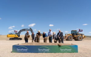 Start des TerraPower-Projekts in Wyoming in 2024. © TerraPower