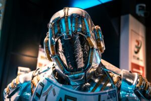 Roboter-Kopf. © Maximalfocus auf Unsplash