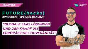 Markus Kirchmaier spricht in Future-hacks über aktuelle Themen © LEAN-CODERS