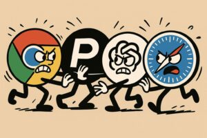 Browser-Logos im Gerangel. © Trending Topics via GPT-4.1