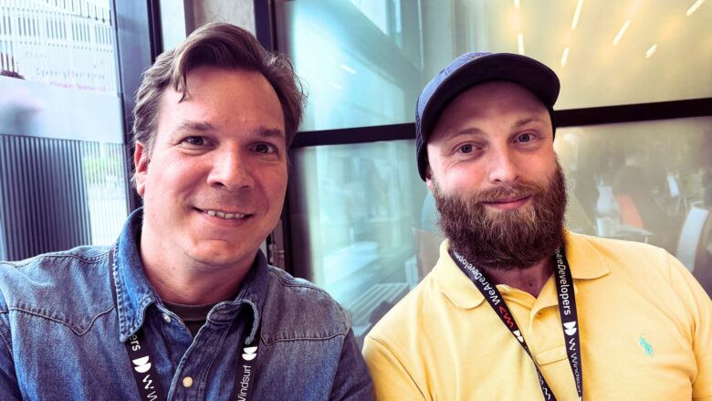 Jakob Steinschaden (Trending Topics) und Konstantin Vinogradov (Runa Capital). © Trending Topics