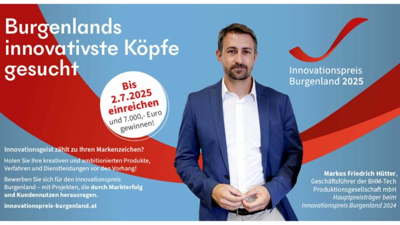 Innovationspreis Burgenland 2025. © Wirtschaftsagentur Burgenland
