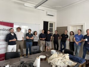 Das Detekt-Team bei enliteAI. © C. Wasner
