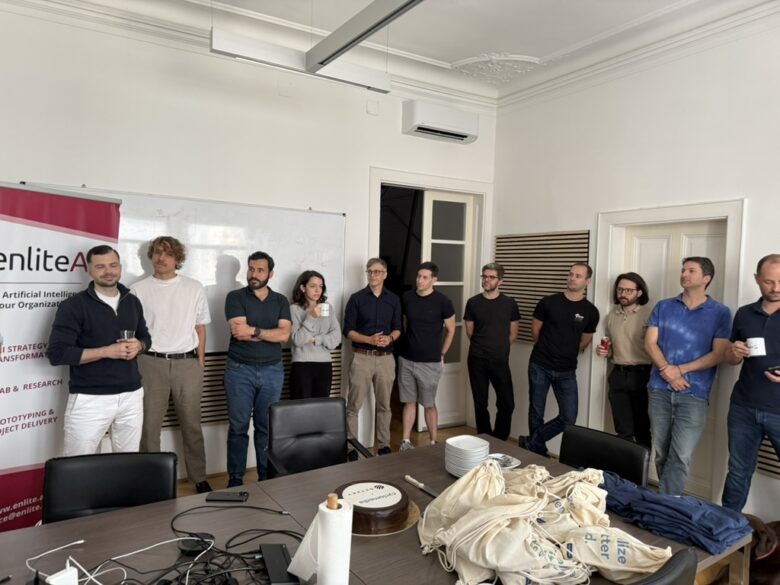 Das Detekt-Team bei enliteAI. © C. Wasner