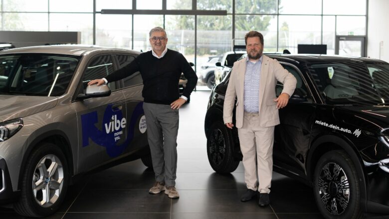 Martin Rada, Managing Director vibe moves you, und Oliver Wieser, Vogl+Co-Geschäftsführer © vibe moves you
