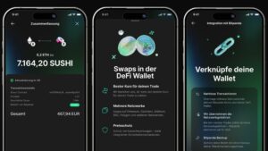 DeFi-Wallet von Bitpanda. © Bitpanda