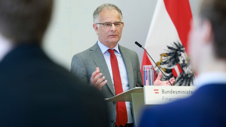 Finanzminister Markus Marterbauer. © BKA/Aigner