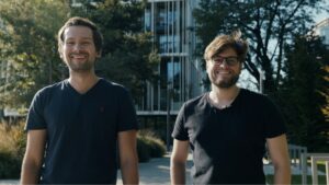 Die HeyQQ-Gründer Dima Rubanov und Matthias Neumayer. © Vlad Dobre