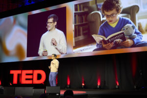 Oriol Vinyals von Google Deepmind bei der TEDAI Vienna. © Robert Leslie