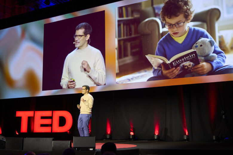 Oriol Vinyals von Google Deepmind bei der TEDAI Vienna. © Robert Leslie