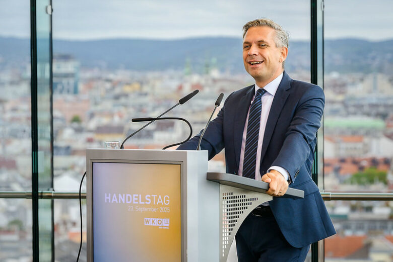 Bundesminister Hattmannsdorfer. © WKÖ | Marko Kovic