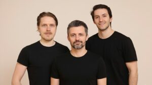 v.l.n.r.: Die neue Führung von mytalents.ai: Fabian Hemmerich, Marco Glöckl und Florian Hasibar © mytalents.ai