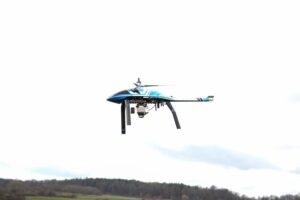 Drohne Velos Rotors V3 im Einsatz. © HERO.aero