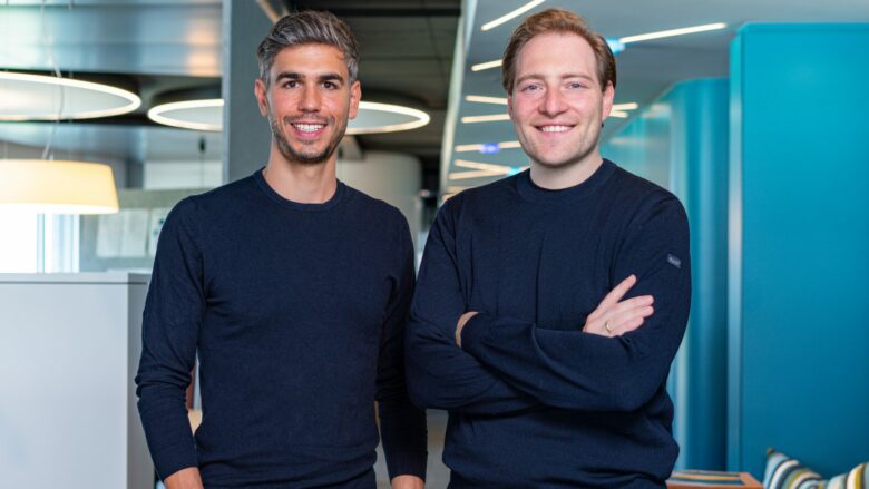 Die Deskbird-Founder Ivan Cossu und Jonas Hess. © Simon Ziffermayer