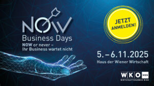 NOW Business Days der WKW. © Елена Бутусова | Kainat | herzform – adobe.stock.com.