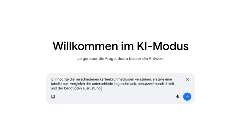 Google AI Mode. © Google