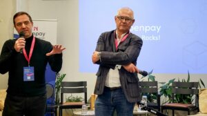 Franz Deim und Bernhard Krick, Geschäftsführer der OeNPAY Financial Innovation HUB GmbH. © OeNPAY